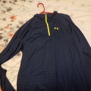 Blue under armour pullover